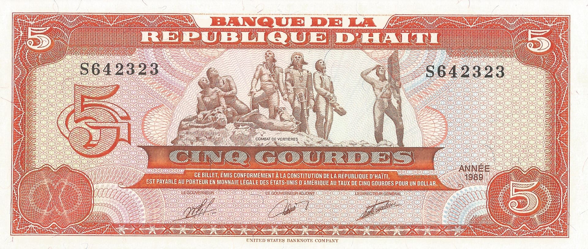 Haití 13 Pick 255a.1 Anverso scaled