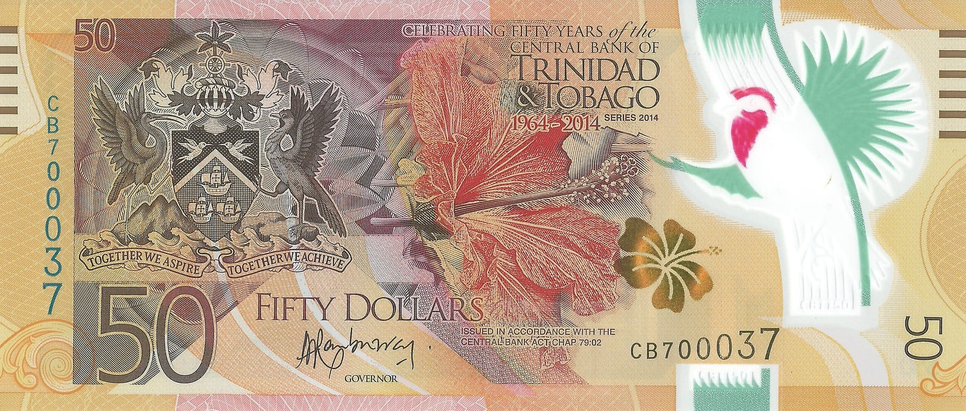 Trinidad y Tobago 17 Pick 54 Anverso scaled