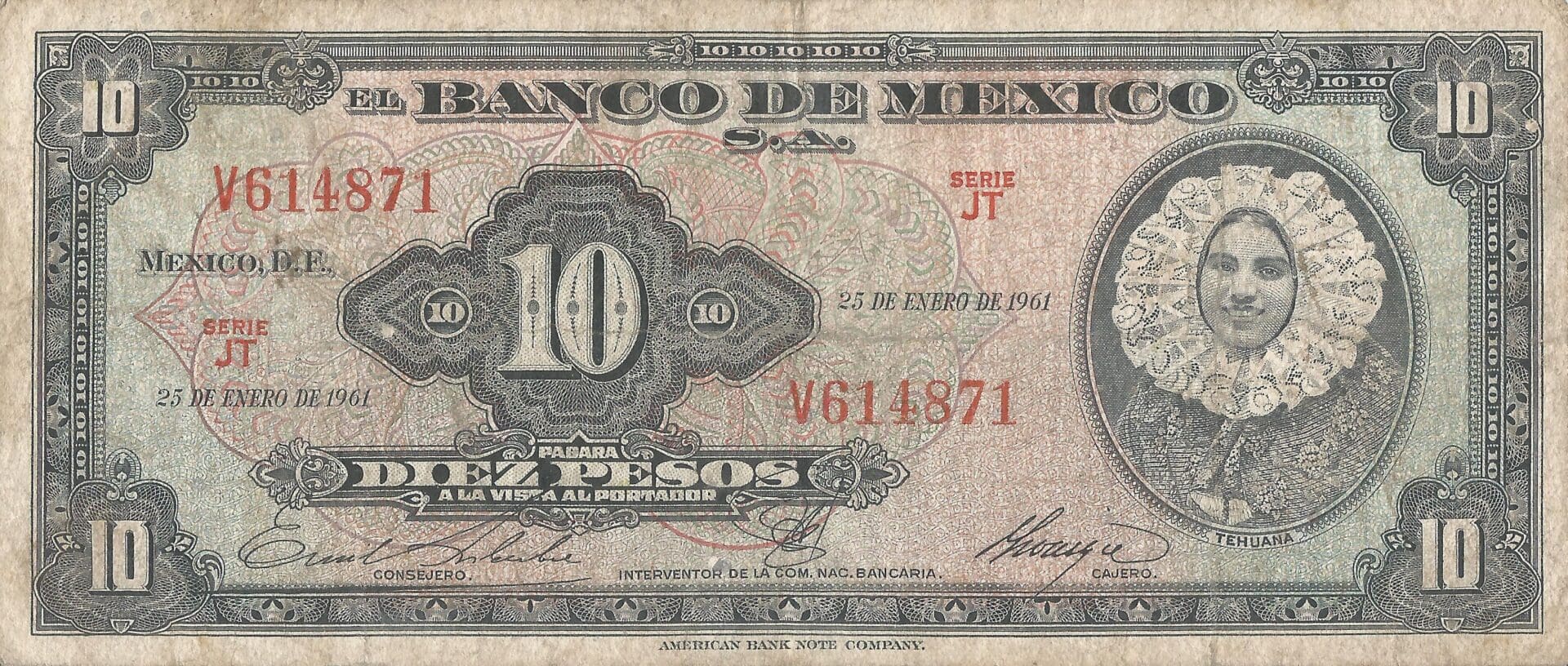 México 7 Pick 58h Anverso