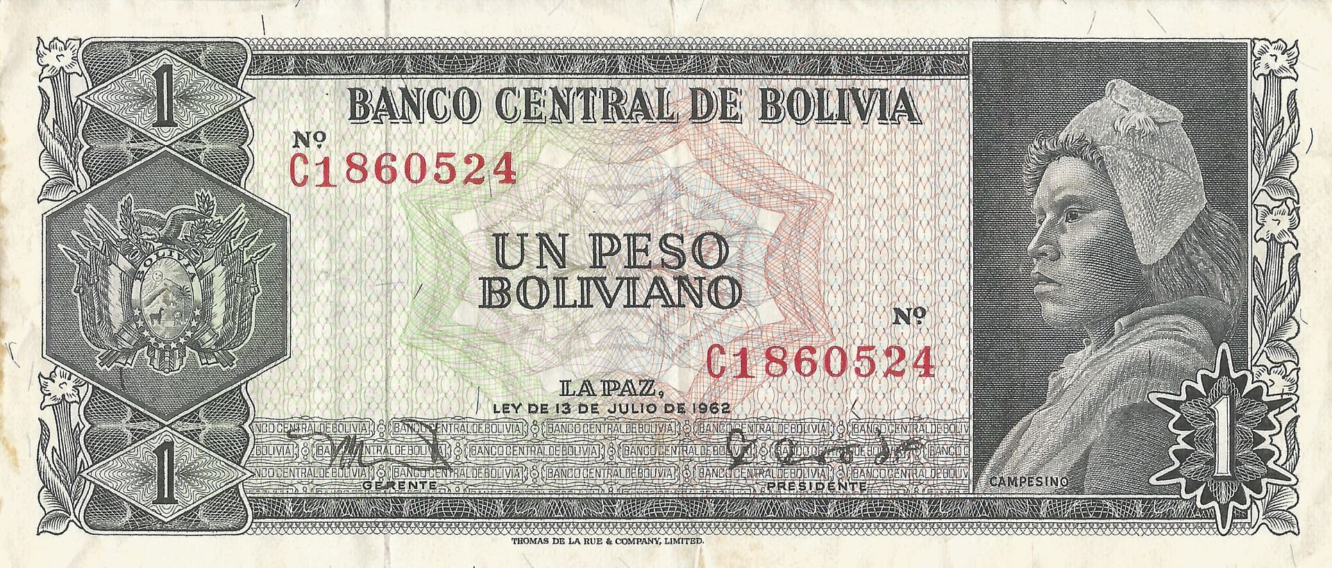 Bolivia 57 Pick 158a.7 Anverso scaled