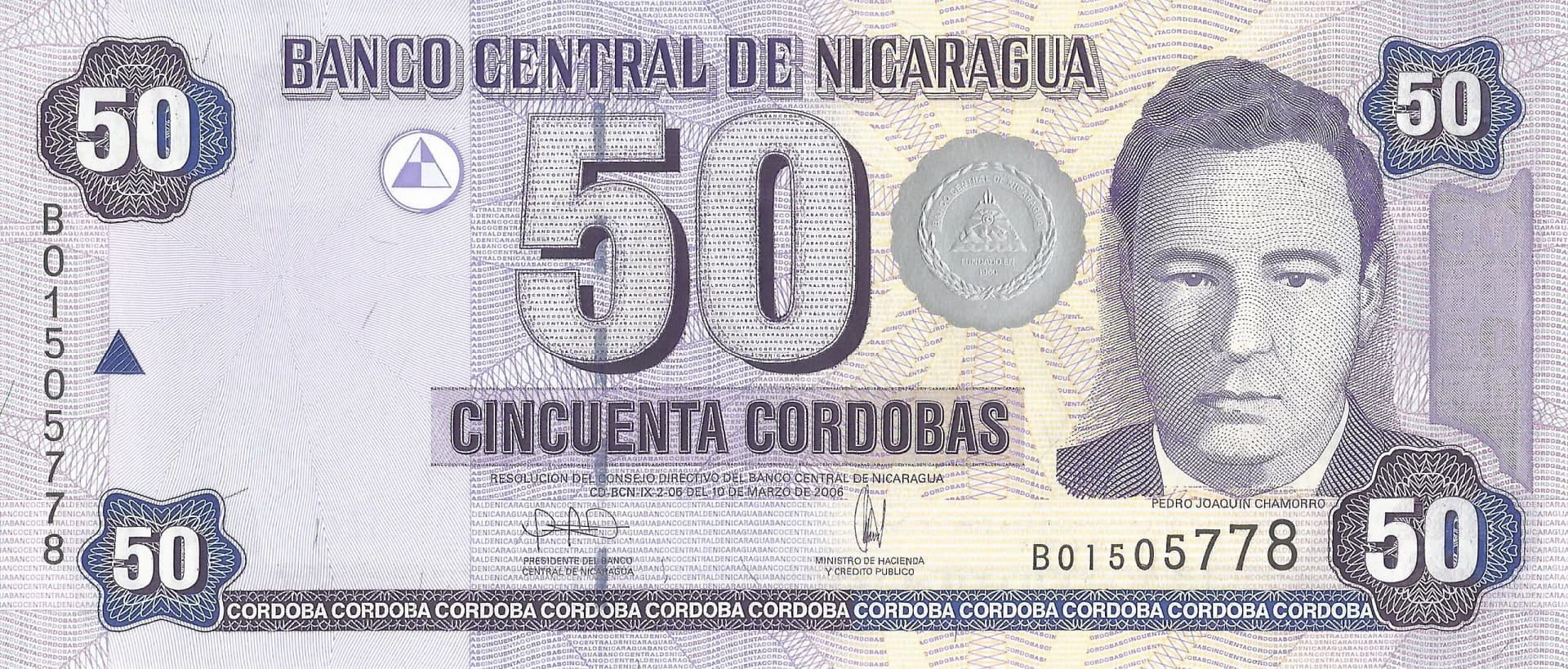Nicaragua 60 Pick 198 Anverso 1 scaled