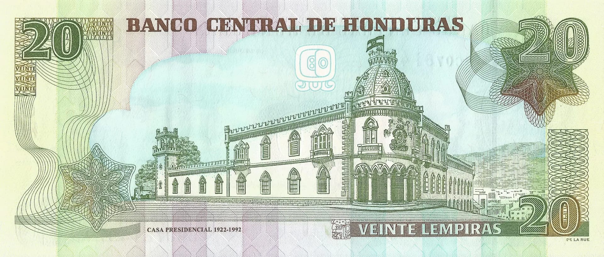 Honduras 18 Pick 93 Reverso scaled e1701528575999