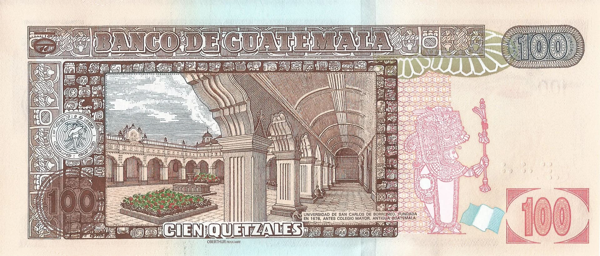 Guatemala 38 Pick Nuevo P 126l Reverso scaled
