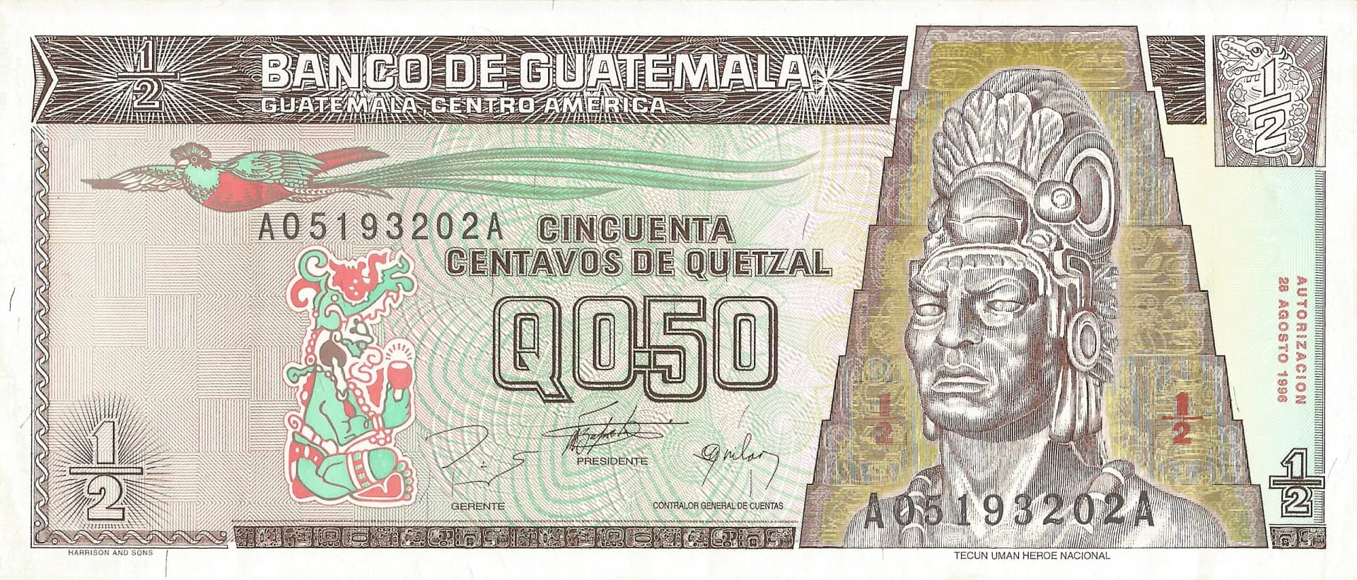 Guatemala 17 Pick 96a Anverso scaled jpg