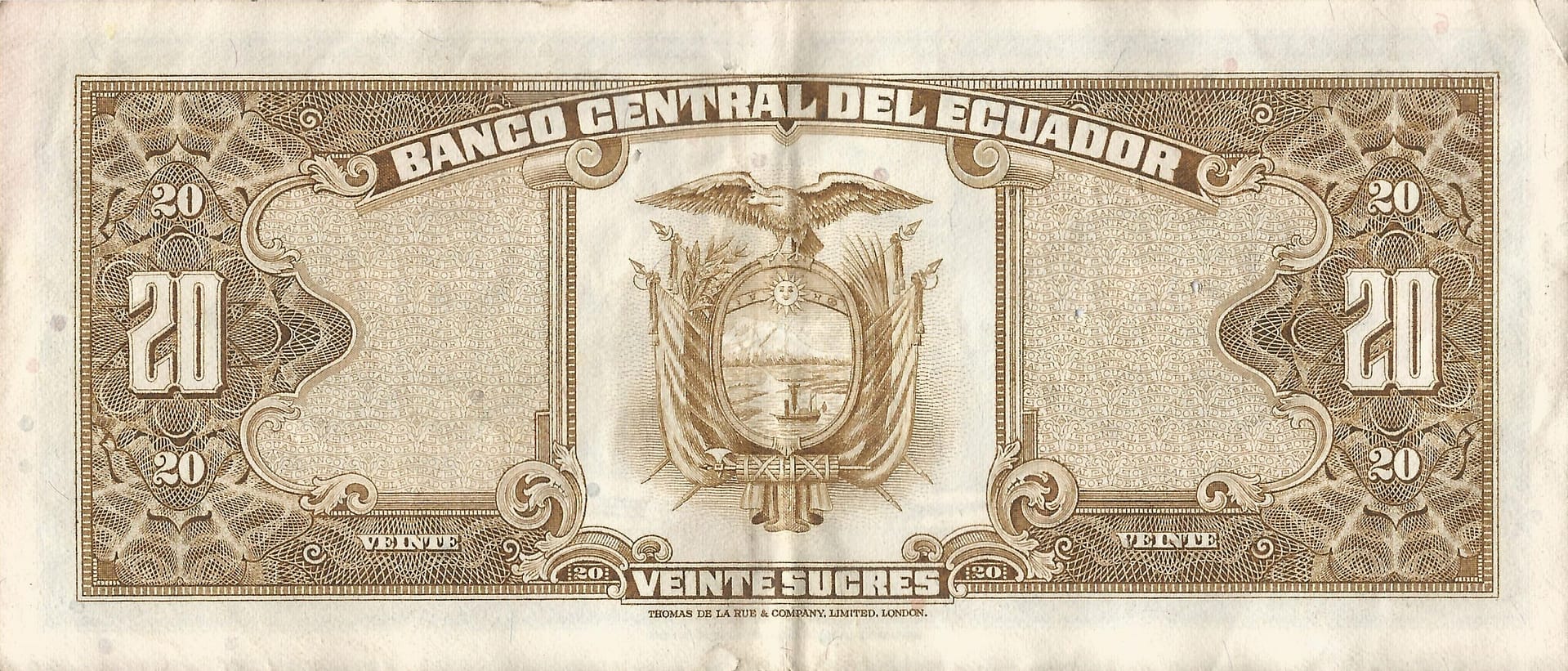 Ecuador 14 Pick 115b.20 Reverso scaled