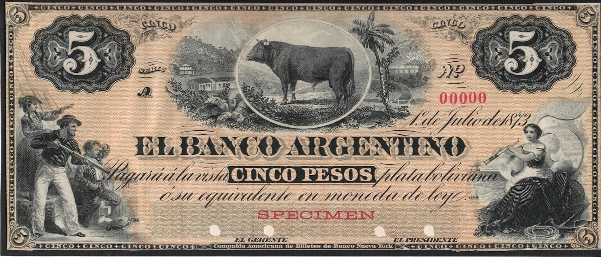 1-Ediciones Especiales Regionales y de Bancos Privados (1841-1904) 17 Pick S1526a jpg