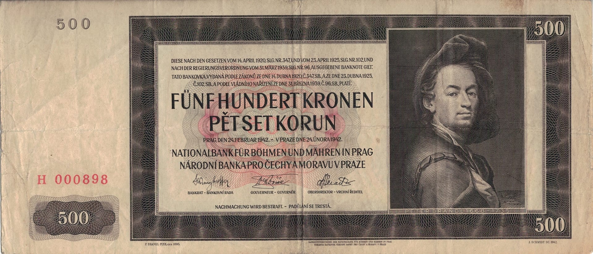 Bohemia y Moravia 15 Pick 11a ad