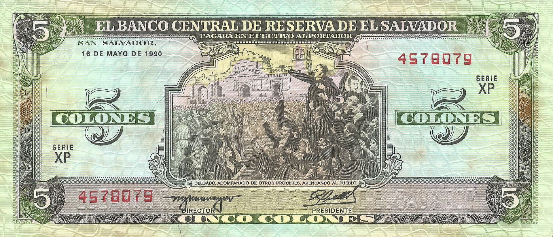 El Salvador 13 Pick 138a Anverso scaled