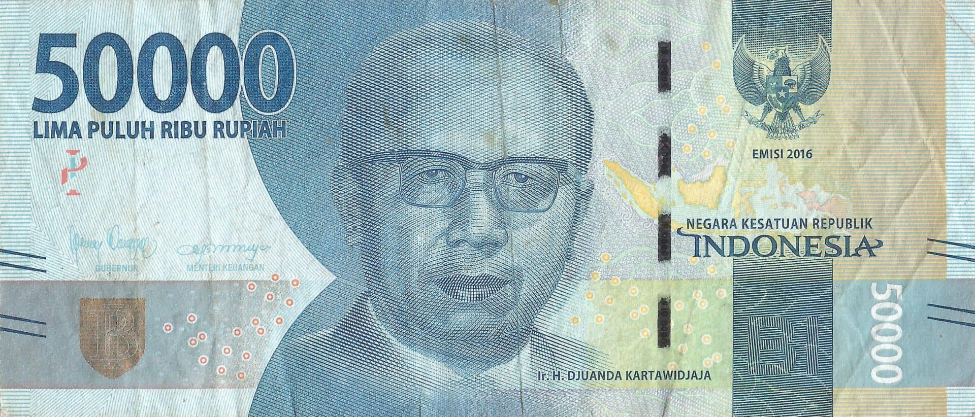 Indonesia 69 Pick 159e Anverso