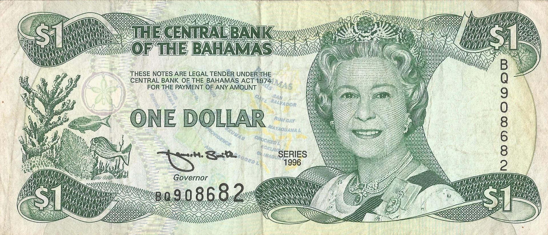 Bahamas 11 Pick 57 Anverso scaled jpg