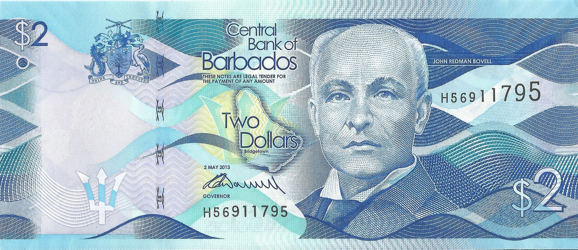 Barbados 11 Pick 73a Anverso scaled