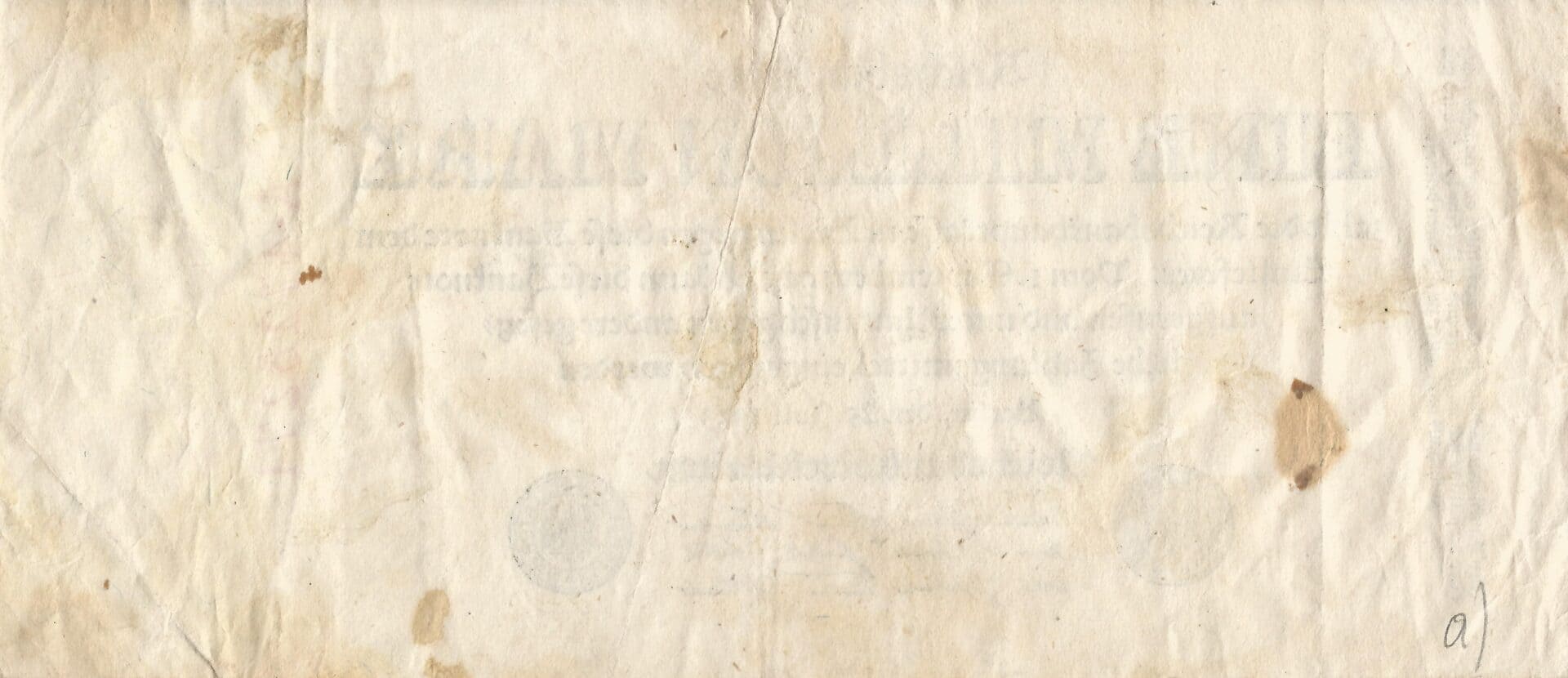 3-Papiermark (1914-1923) 38 Pick 94a.1 Reverso