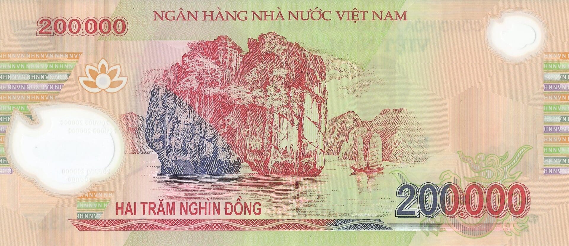 Vietnam 42 Pick 123d Reverso
