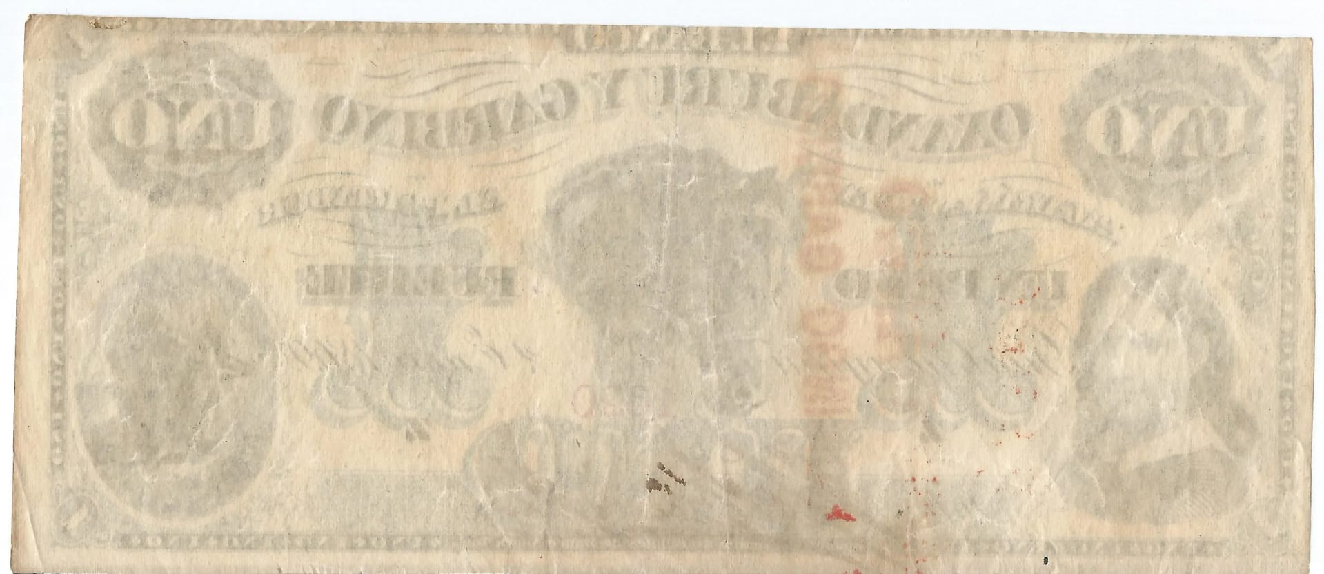 1-Ediciones Especiales Regionales y de Bancos Privados (1841-1904) 30 ENR 132 Reverso scaled