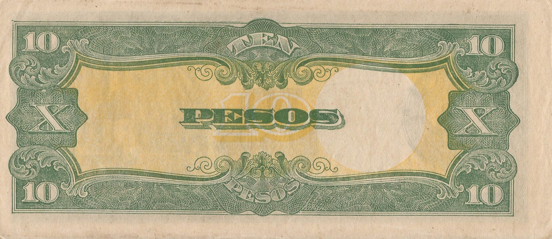 Filipinas 16 Pick 111a Reverso