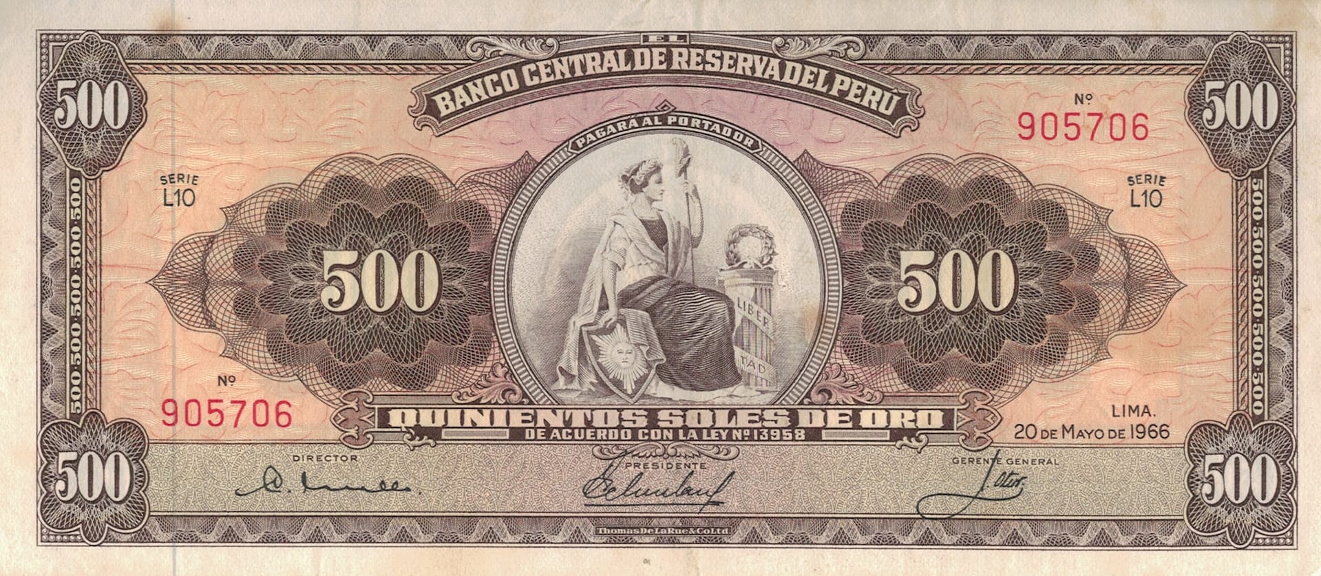 Perú 29 Pick 87a.3 ad