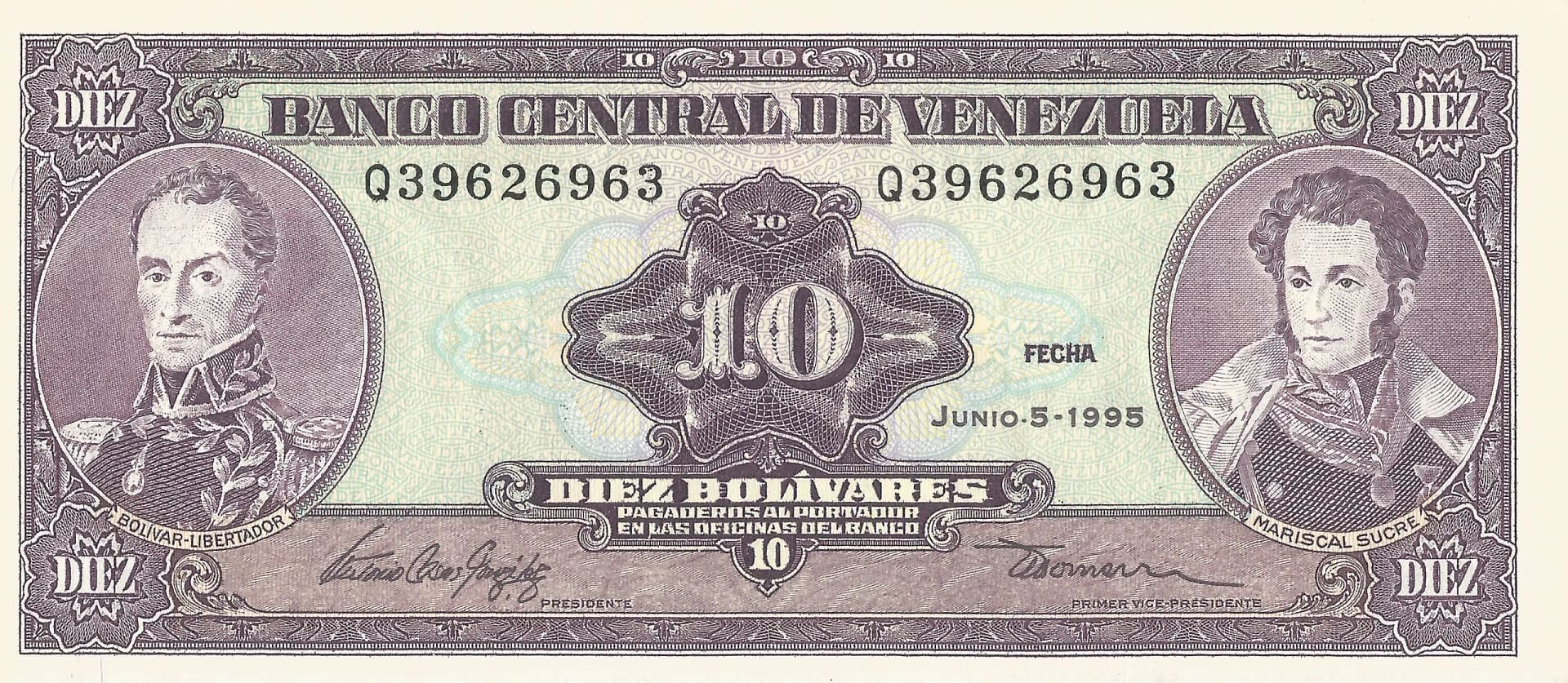 Venezuela 13 Pick 61d Anverso scaled