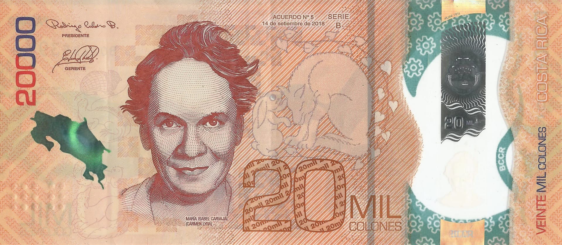 Costa Rica 46 Pick 284a Anverso scaled