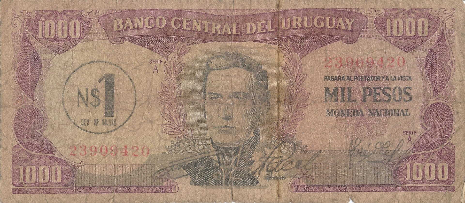 Uruguay 57 Pick 55a Anverso