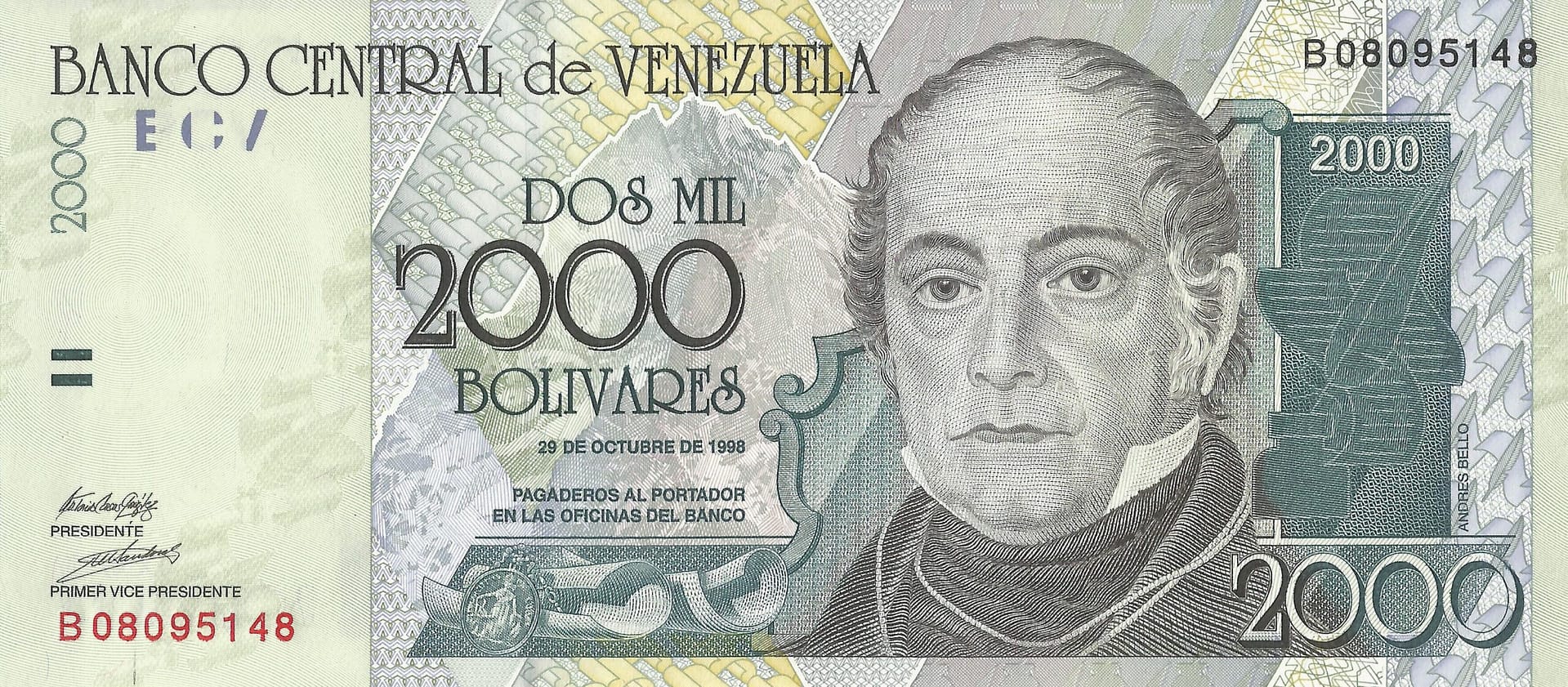 Venezuela 41 Pick 80a Anverso scaled