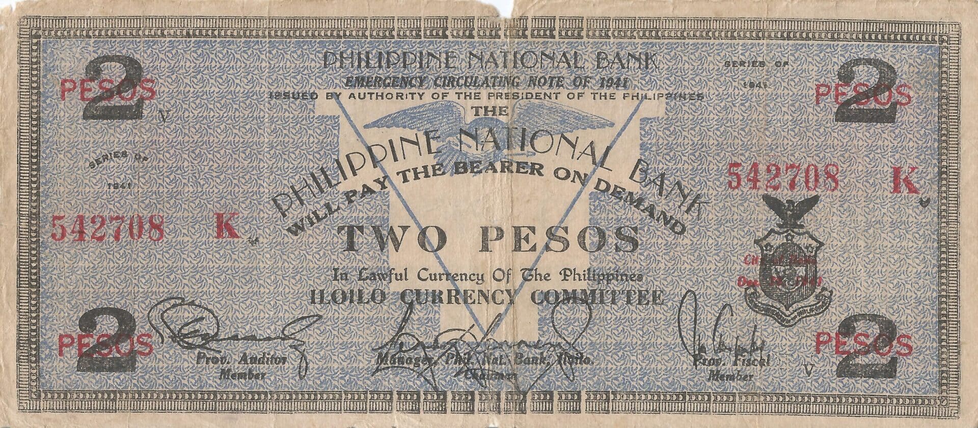 Filipinas 29 Pick S306a Anverso