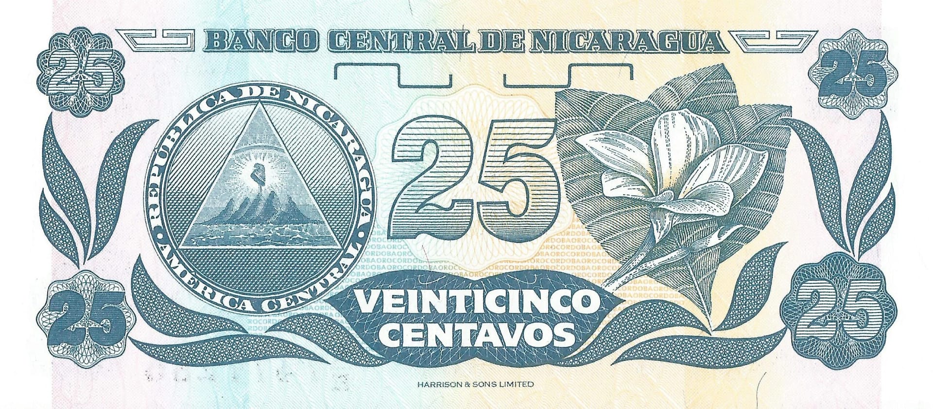 Nicaragua 53 Pick 170a.2 Reverso scaled jpg