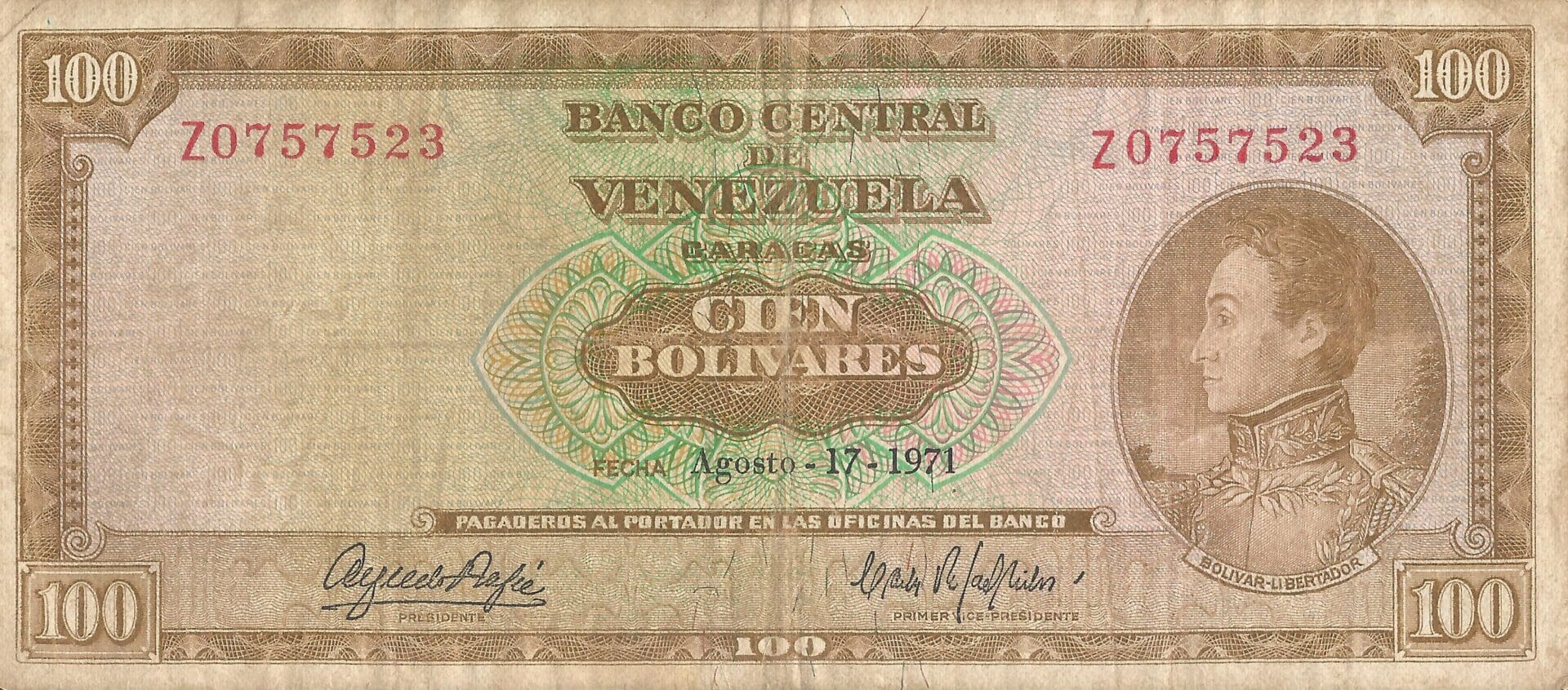 Venezuela 5 Pick 48h Anverso