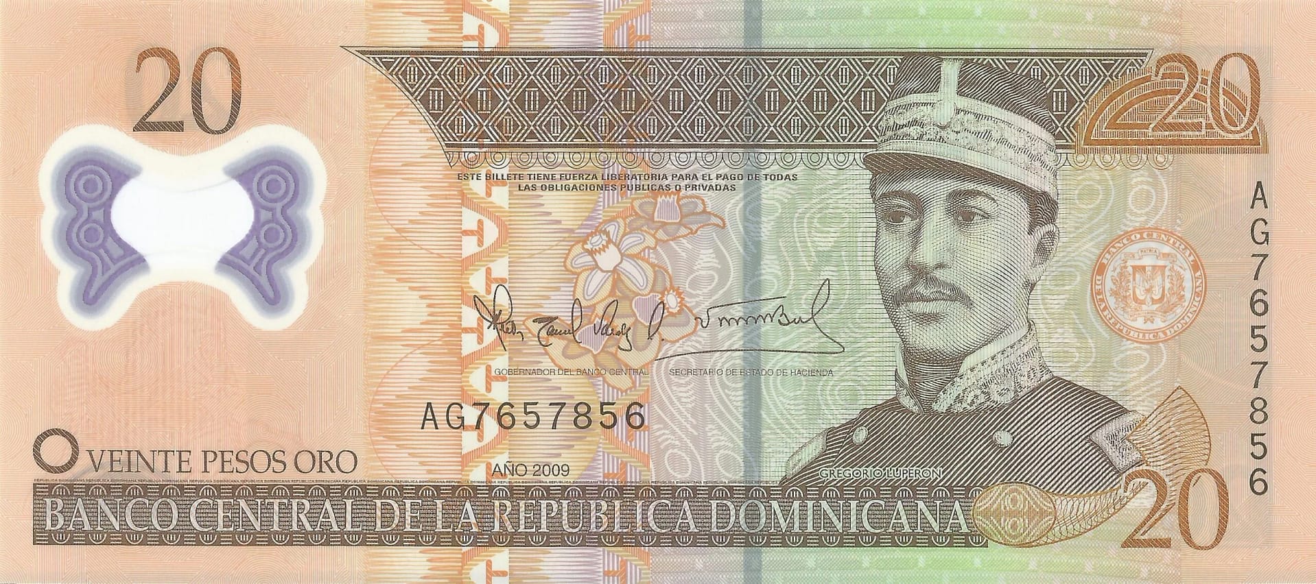 República Dominicana 27 Pick 182a Anverso scaled jpg
