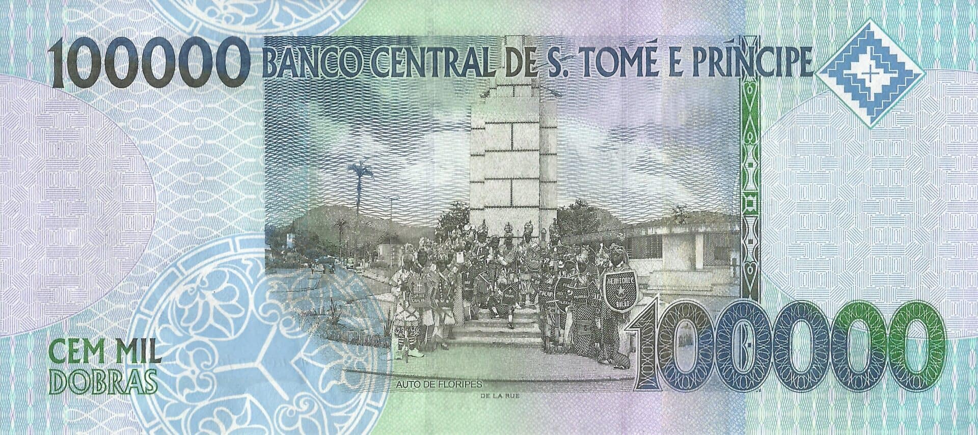 Santo Tome y Príncipe 16 Pick 69c Reverso