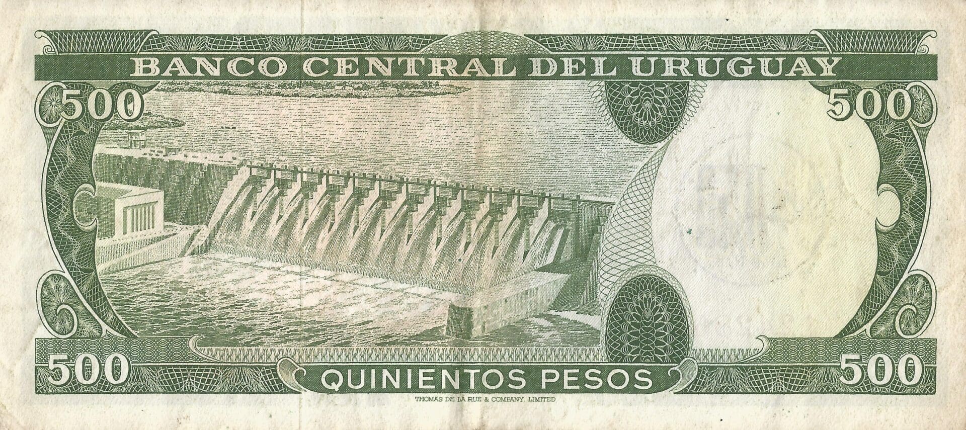 Uruguay 56 Pick 54a Reverso