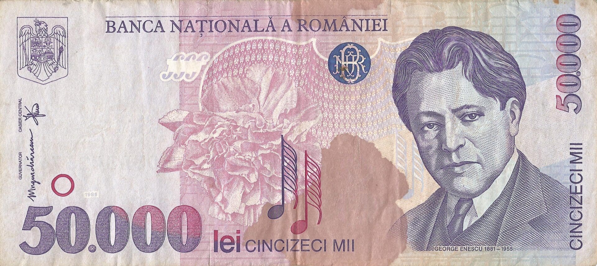 Rumania 41 Pick 109a Anverso