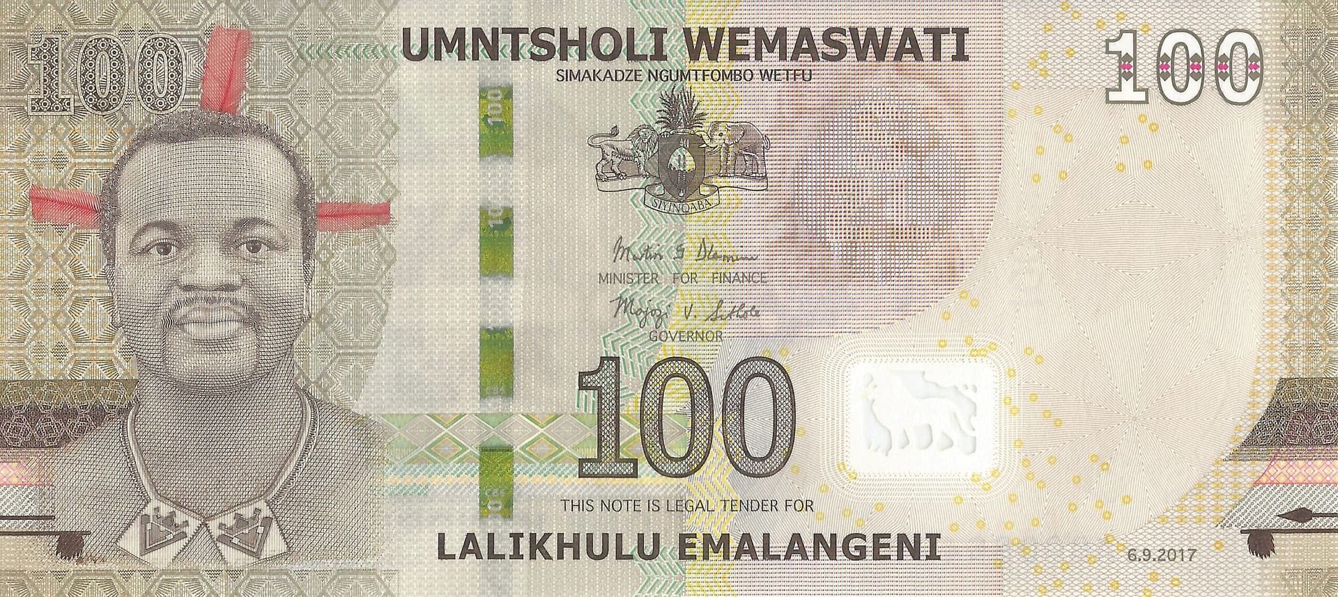 Swazilandia 17 Pick 42a Anverso scaled