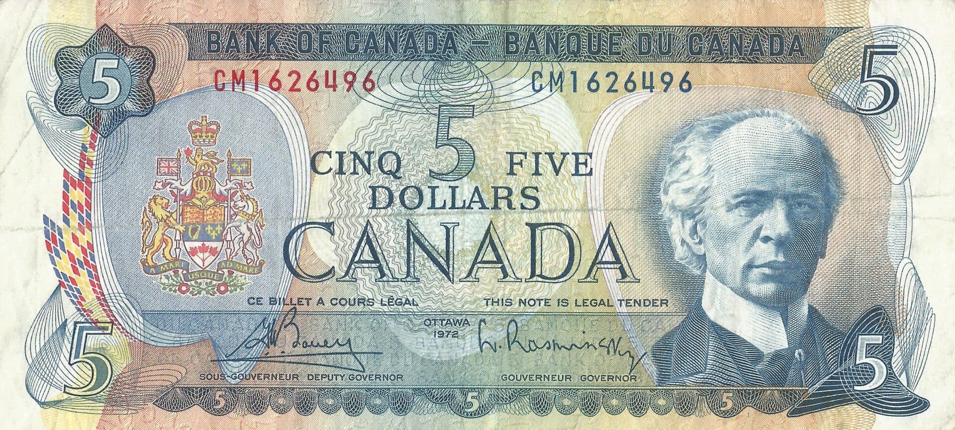 Canadá 23 Pick 87 Anverso