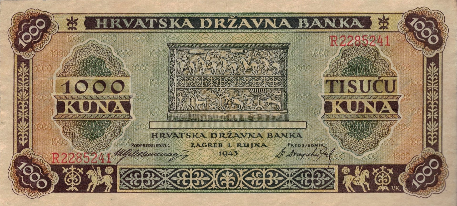 Croacia 11 Pick 12a ad 1