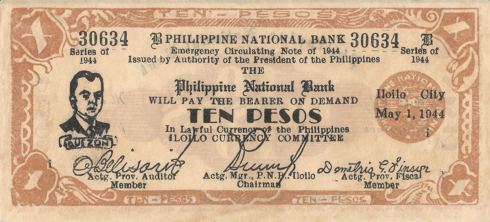 Filipinas 33 Pick S342 Anverso scaled