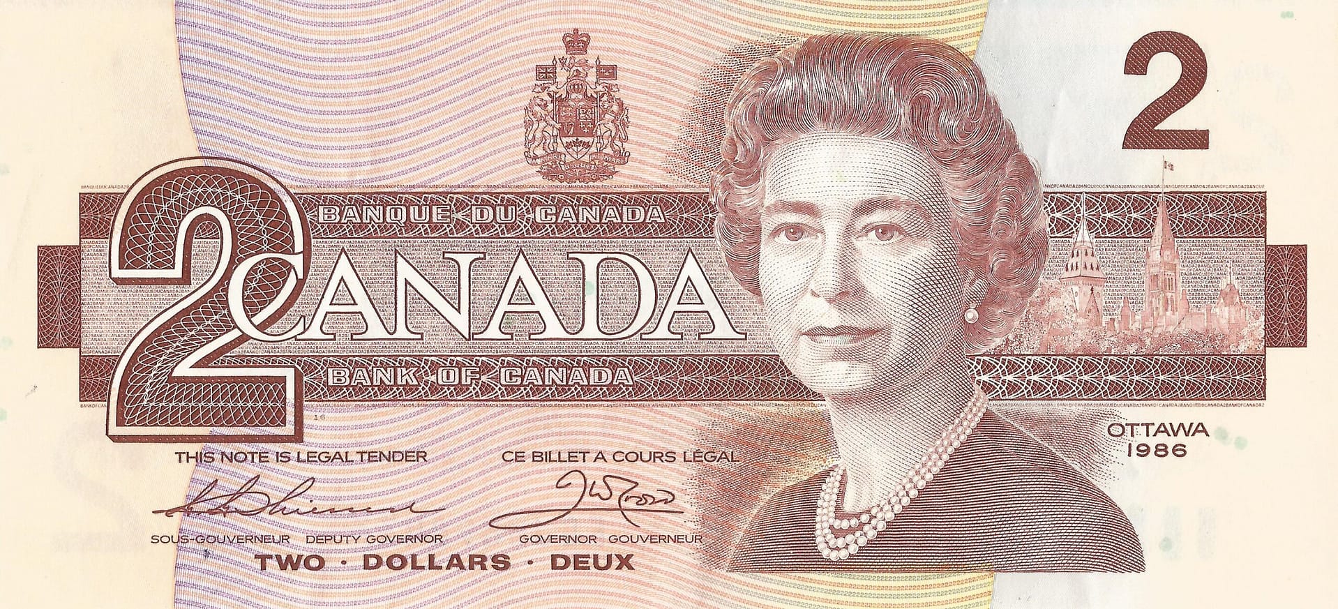 Canadá 25 Pick 94b.2 Anverso scaled