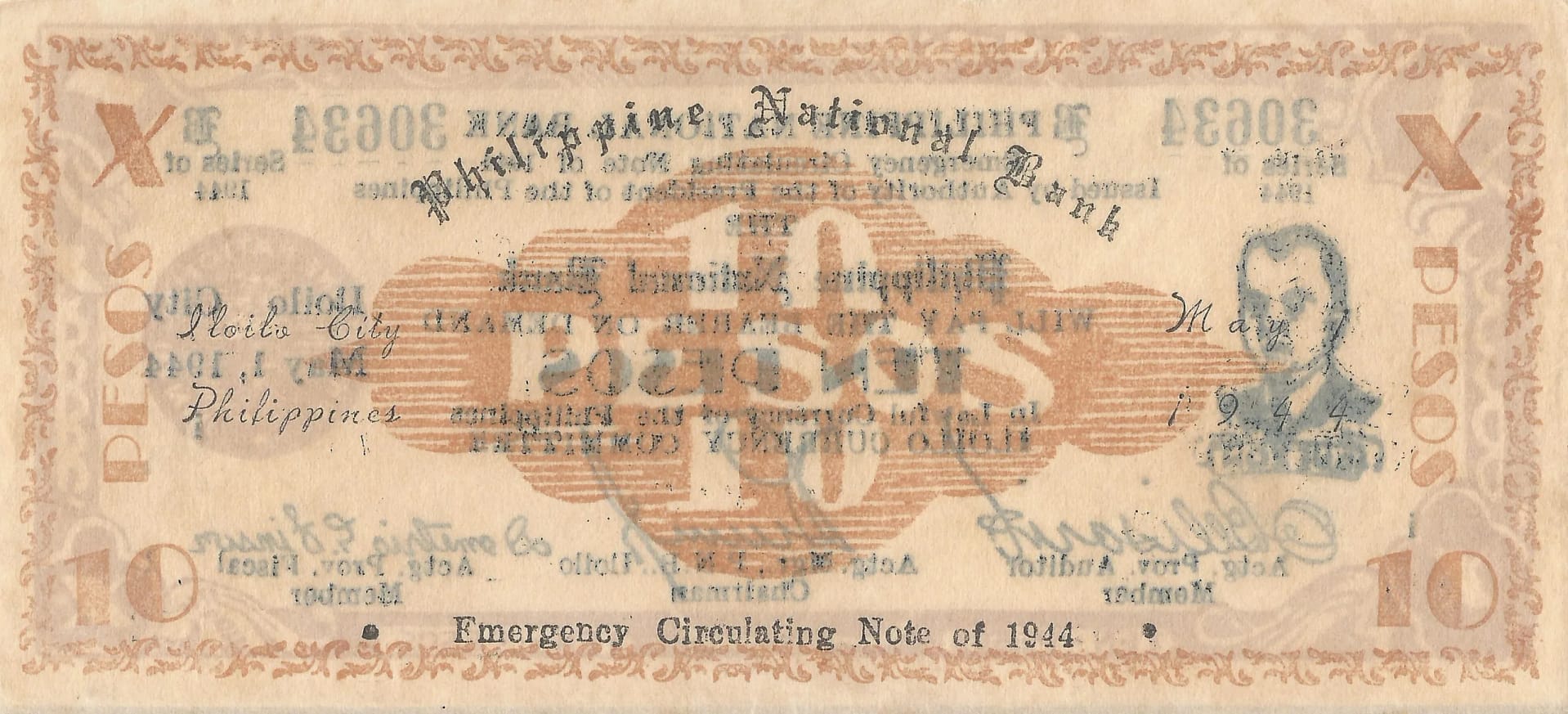 Filipinas 34 Pick S342 Reverso scaled