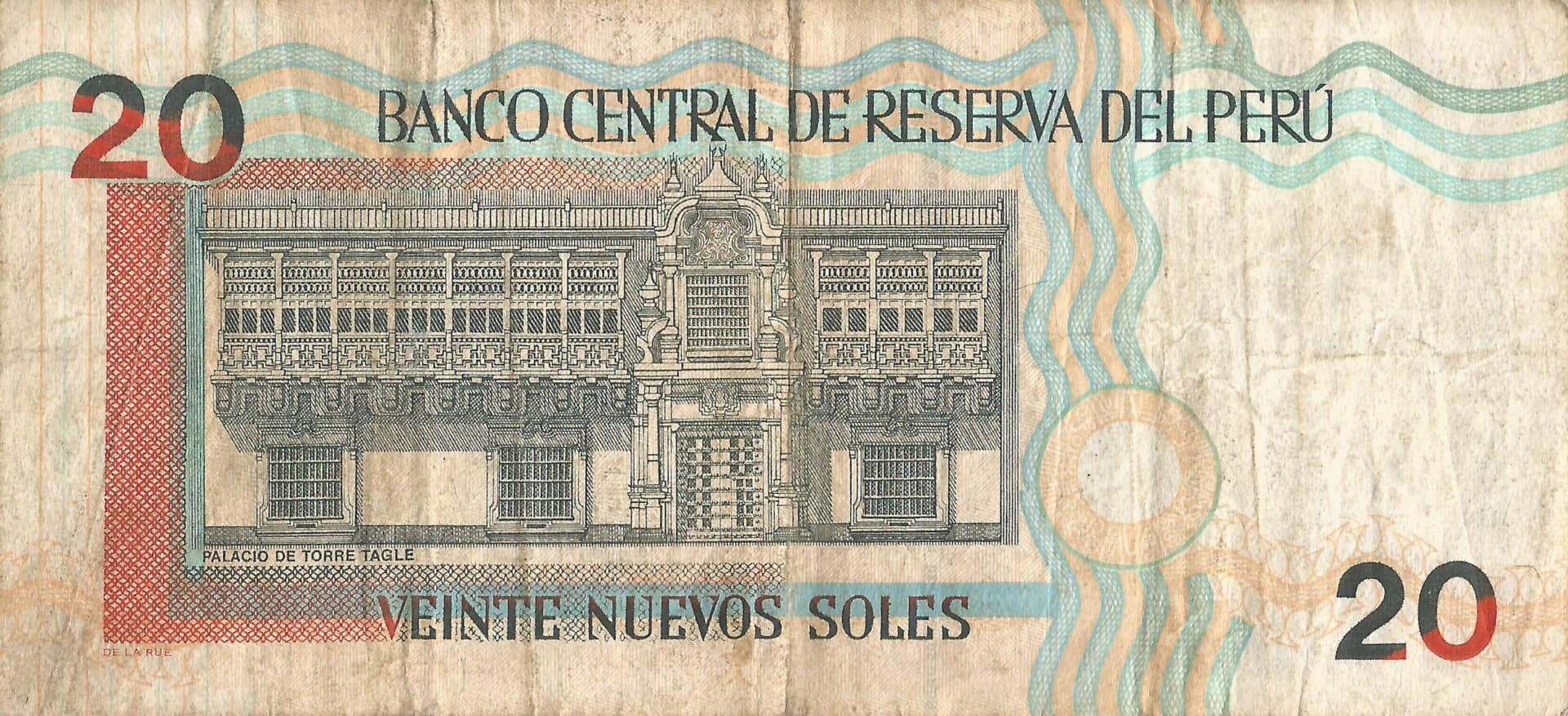 Perú 80 Pick 176c Reverso