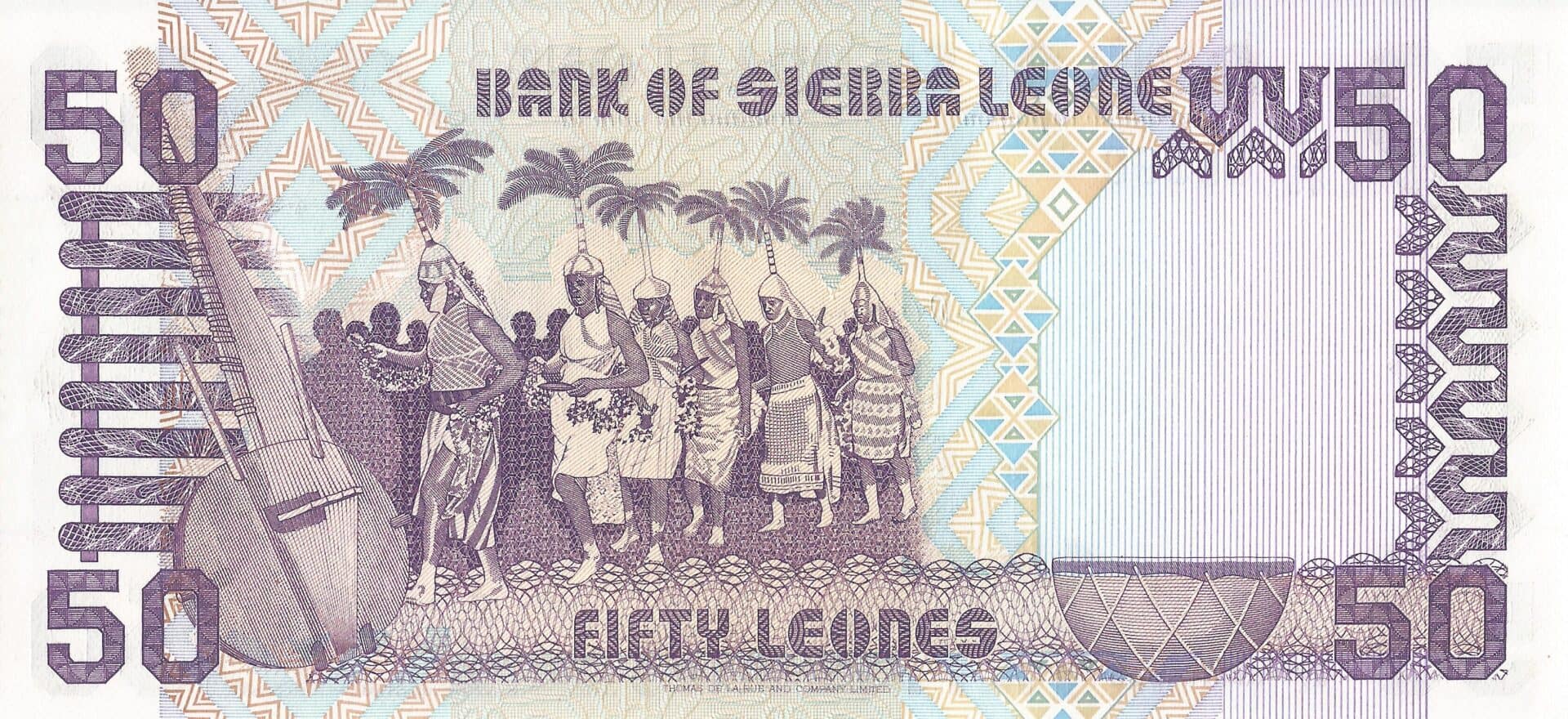 Sierra Leona 8 Pick 17b Reverso