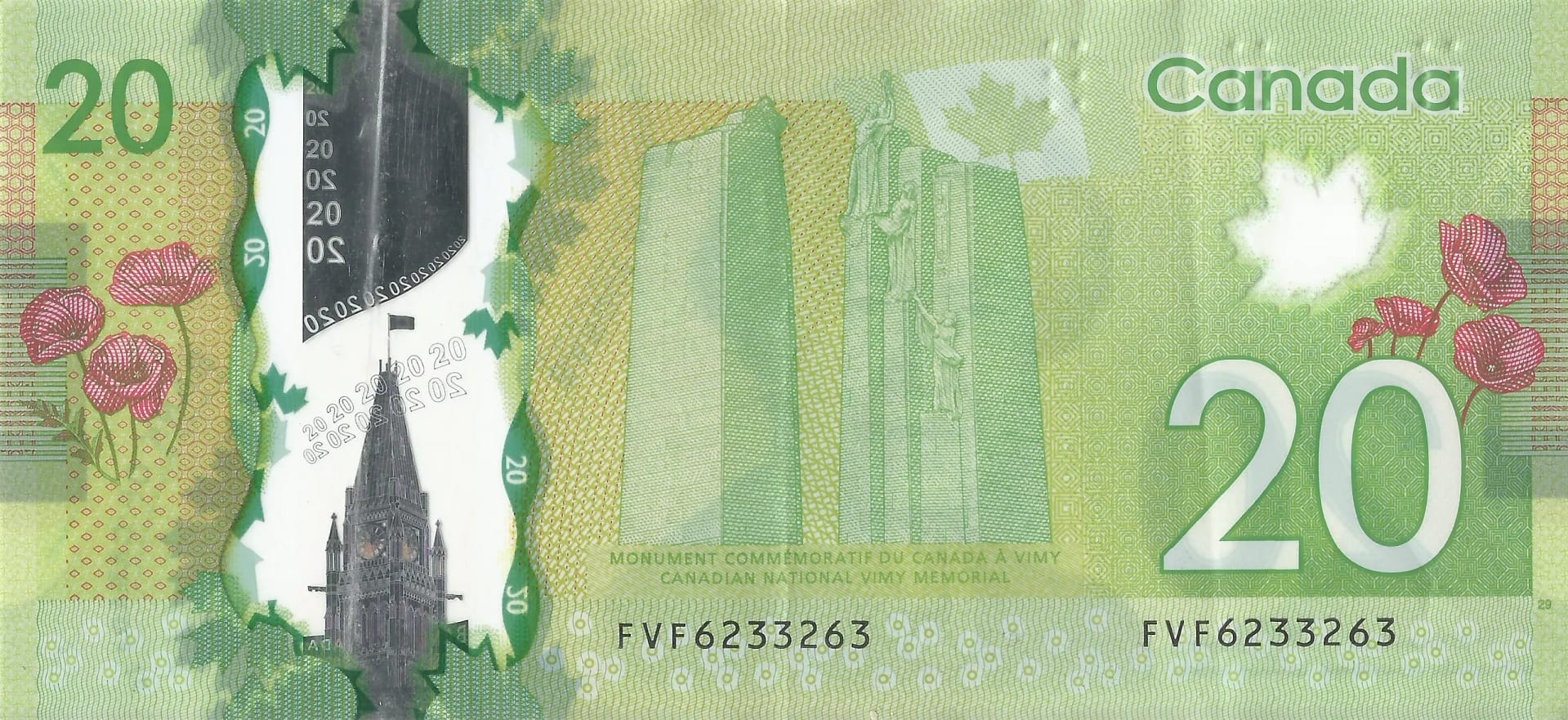 Canadá 36 Pick 108a Reverso scaled