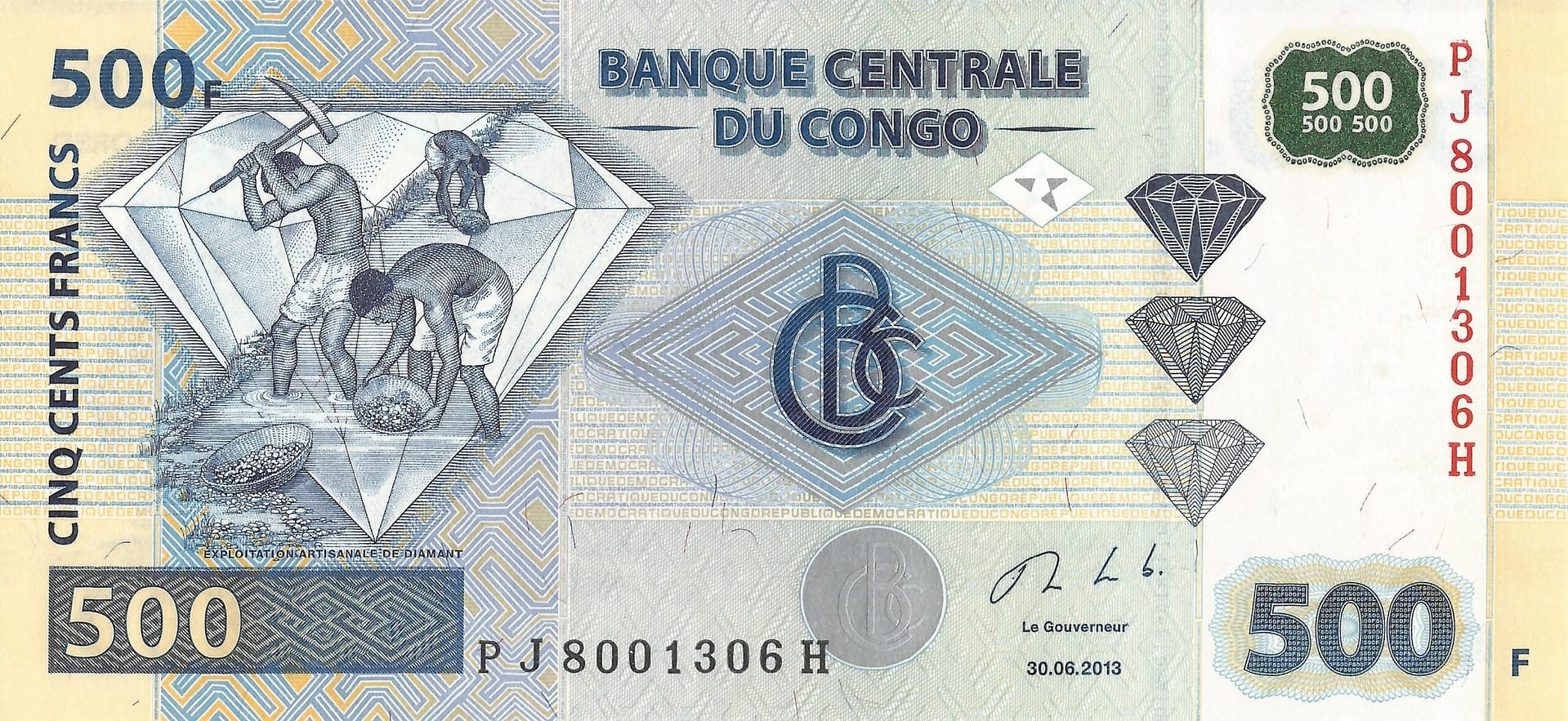 República Democrática del Congo 21 Pick 96Da Anverso scaled e1679342389442