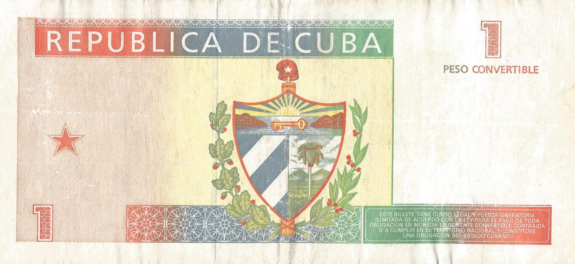 Pesos Cubanos Convertibles (CUC) 2 Pick FX37 Reverso