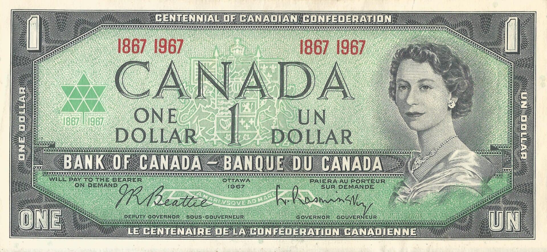 Canadá 17 Pick 84a Anverso