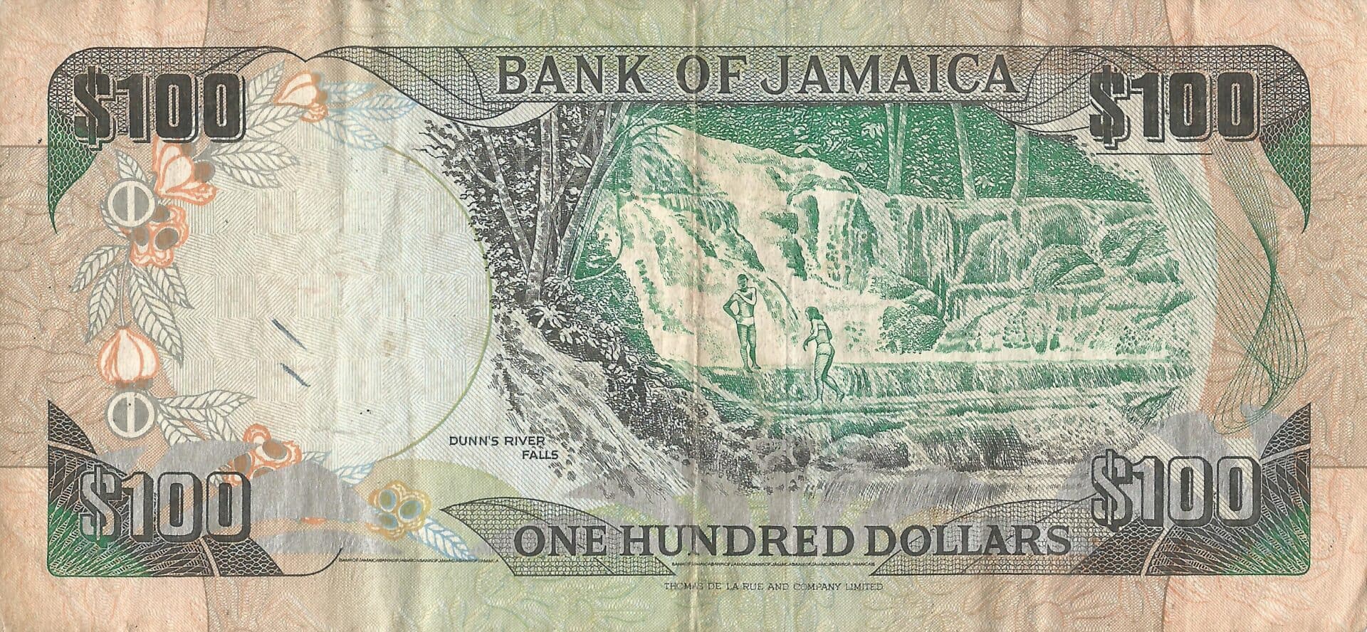 Jamaica 18 Pick 75c Reverso