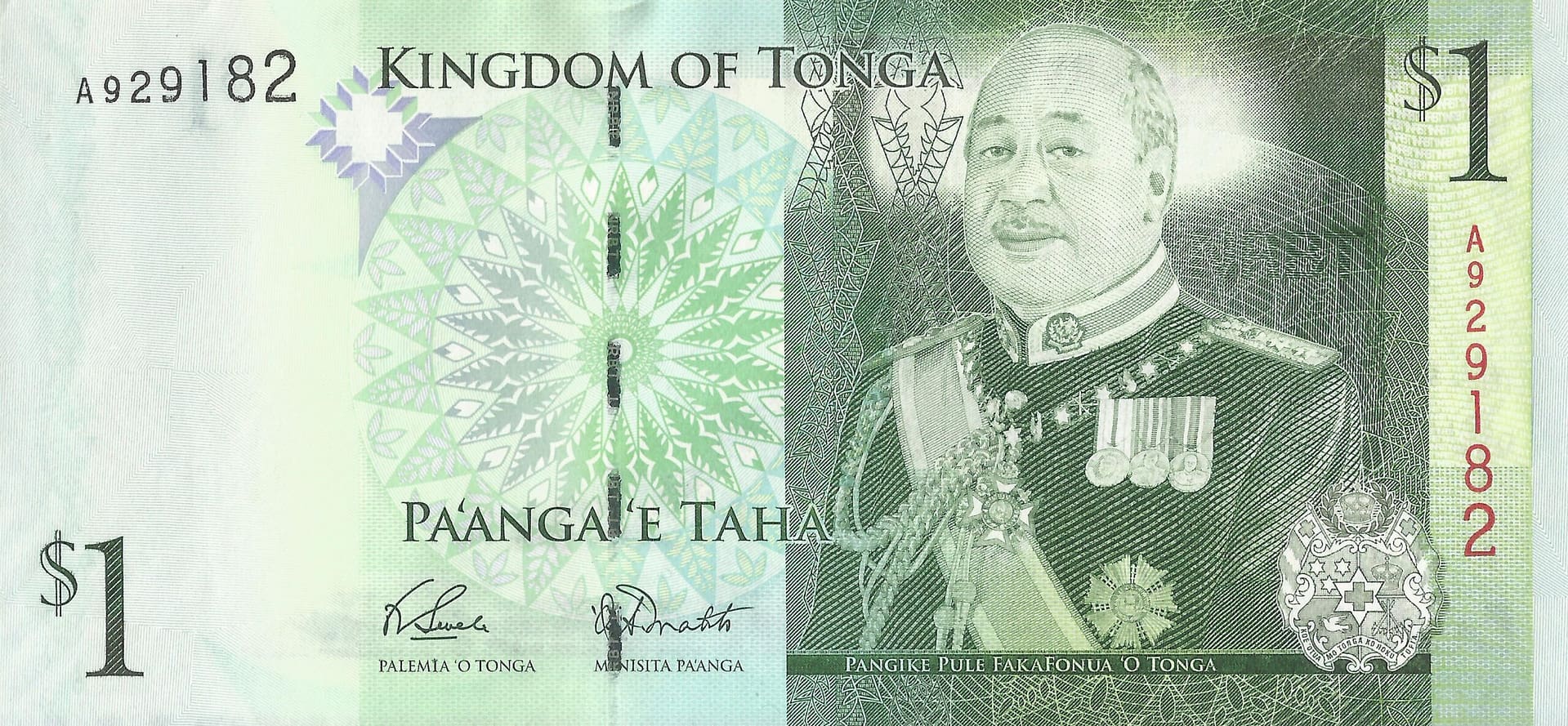 Tonga 11 Tonga Pick 37a1 Anverso scaled