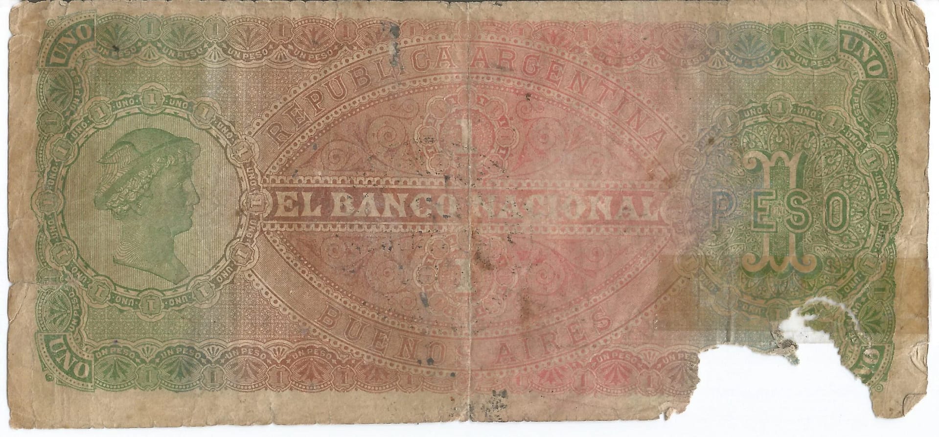 1-Ediciones Especiales Regionales y de Bancos Privados (1841-1904) 12 Pick S704 Reverso scaled jpg