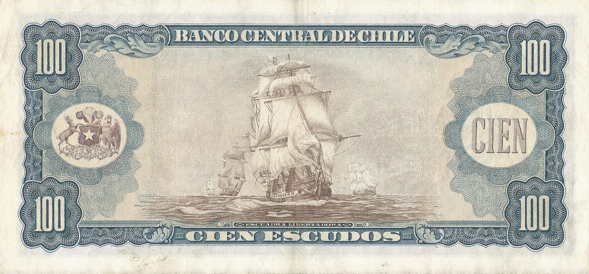Chile 52 Pick 141a.2 Reverso scaled