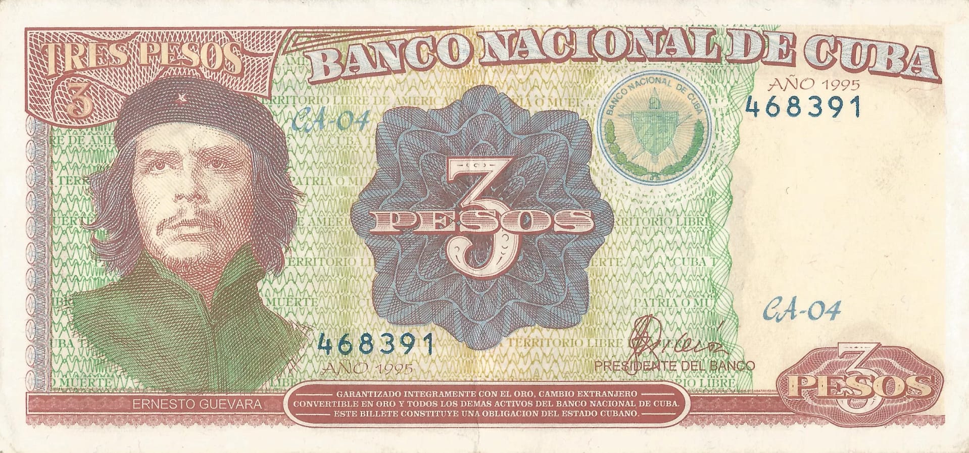 Pesos Cubanos 35 Cuba Pick 113 Anverso scaled