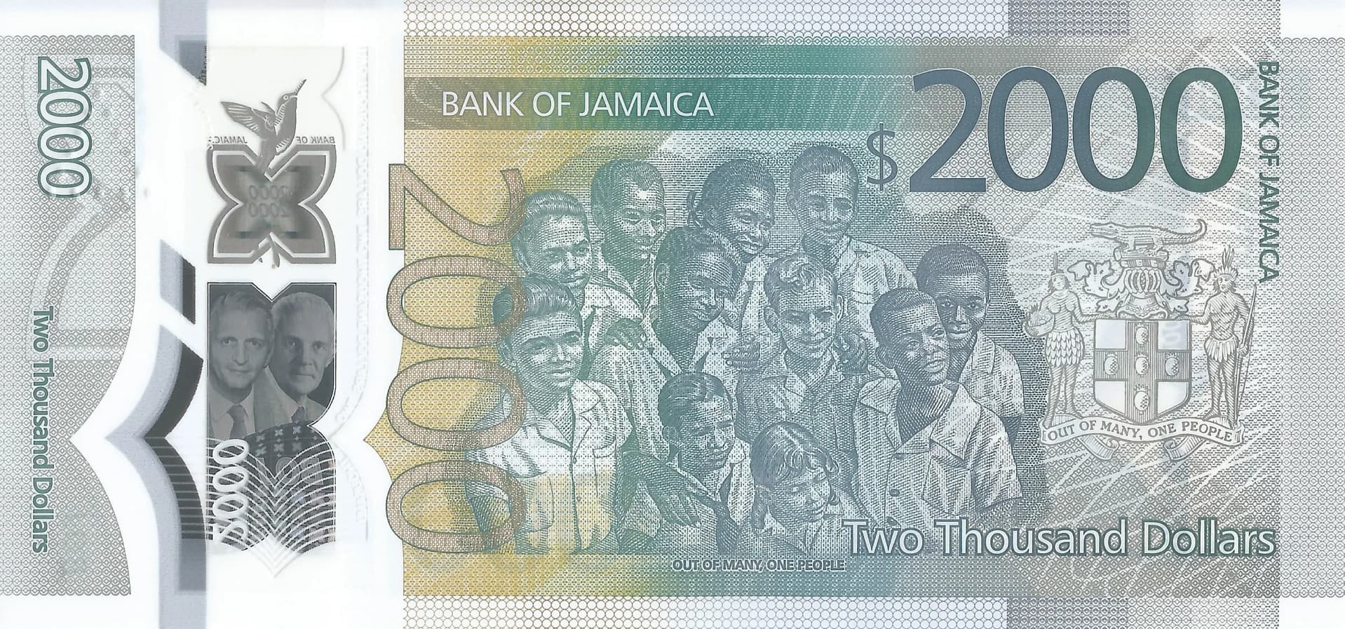 Jamaica 34 Pick Nuevo P 100 Reverso scaled
