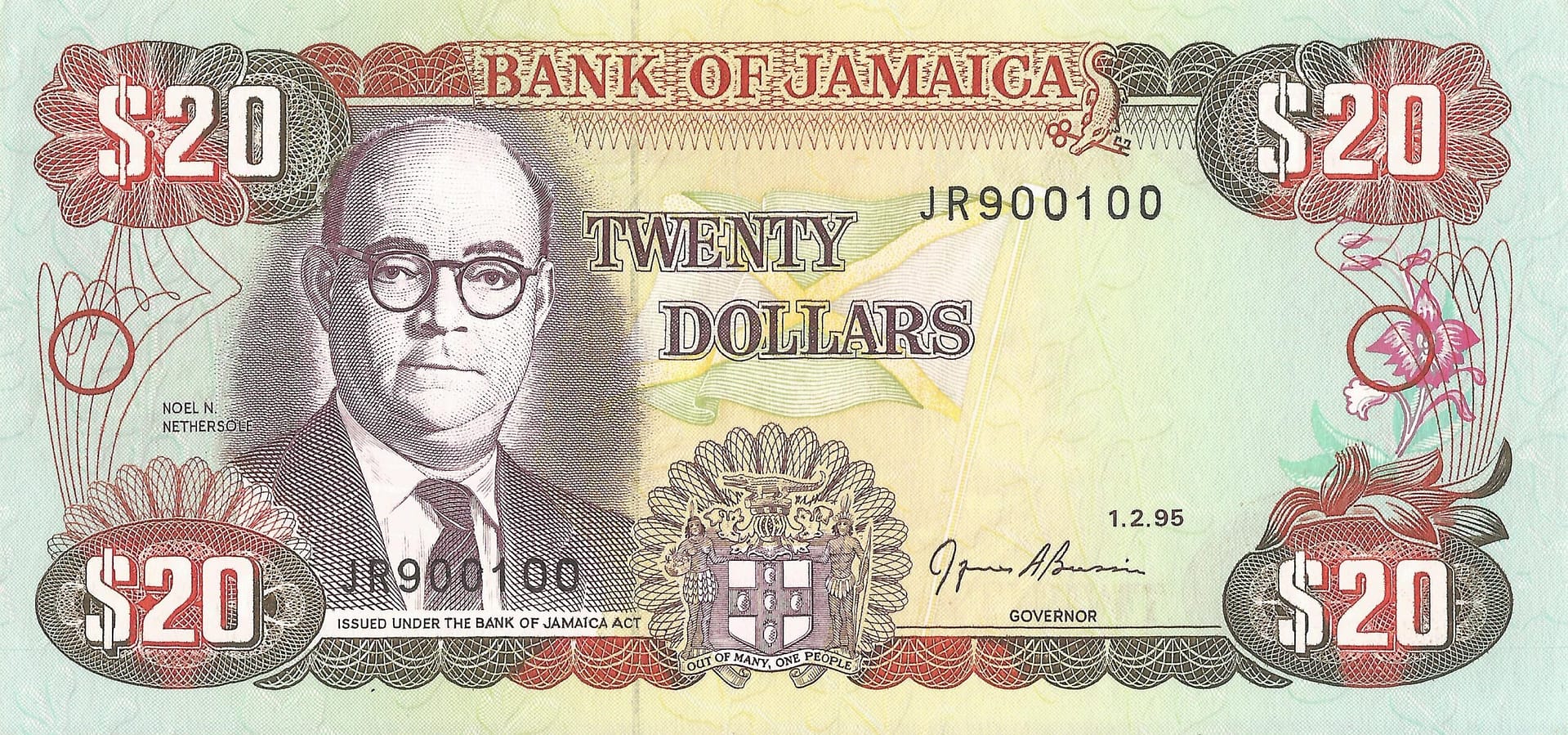 Jamaica 15 Pick 72e Anverso scaled